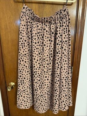 Women's Dot A-Line Skirt